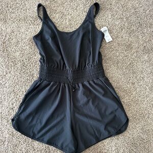 Abercrombie & Fitch Black active Romper/ One Piece